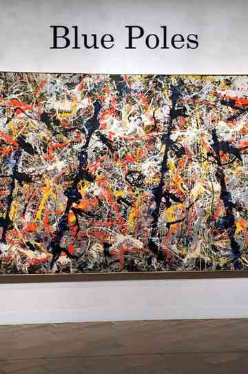 Jackson Pollock: Blue Poles Poster