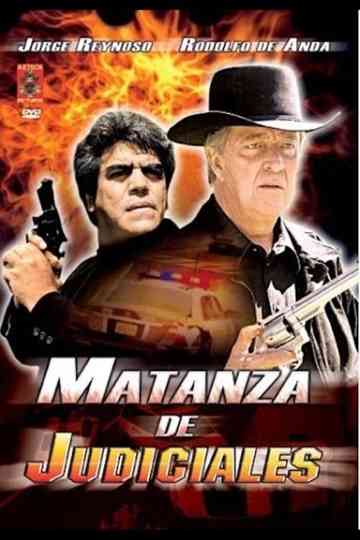 Matanza de judiciales poster