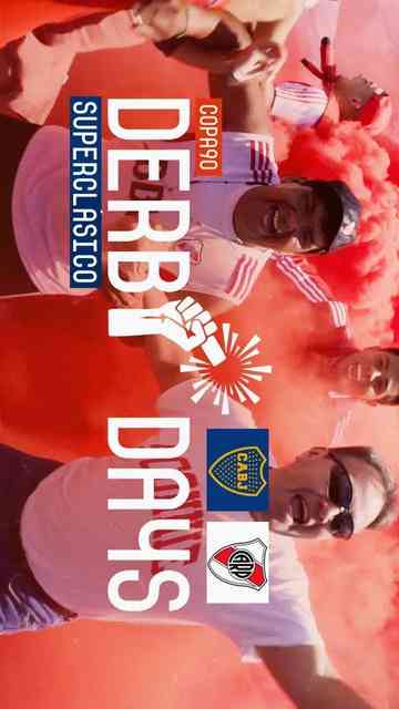 Derby Days Superclásico Boca Juniors v River Plate Poster