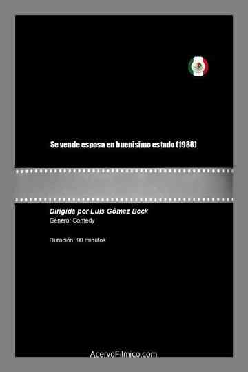 Se vende esposa en buenisimo estado poster
