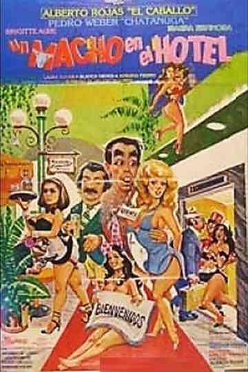 Un macho en el hotel poster