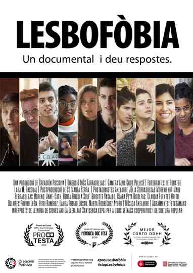 Lesbofòbia, un documental i deu respostes Poster