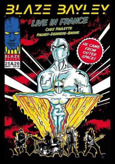 Blaze Bayley ‎– Live in France Poster