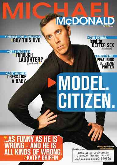 Michael McDonald: Model. Citizen. Poster