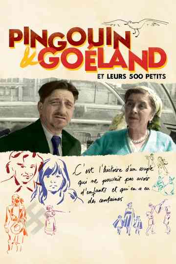 Pingouin  Goéland et leurs 500 petits Poster