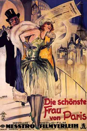 Die schönste Frau von Paris Poster
