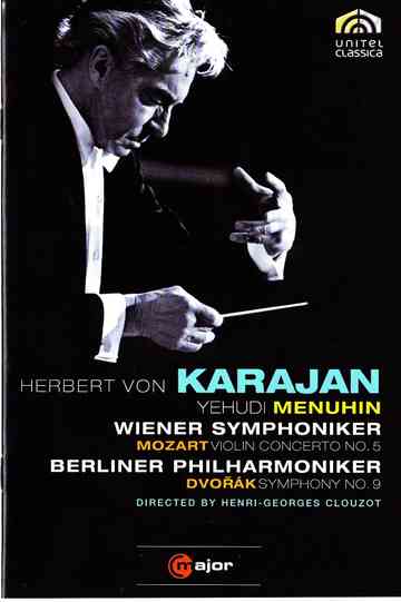 Karajan Mozart Violin Concerto No 5 Dvorak Symphony No9 Poster