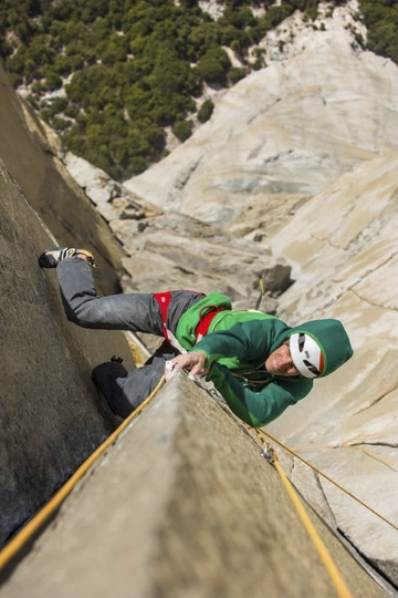 Climbing the Nose Poster