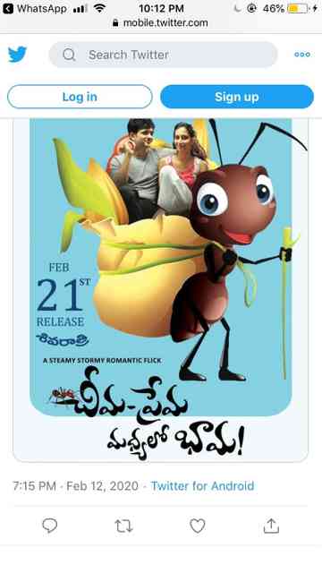 The Ant - The Love and The Girl in Between Poster