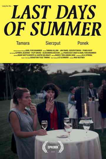 Last Days of Summer poster