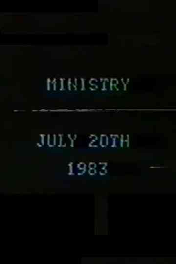 Ministry July 20th, 1983 Poster