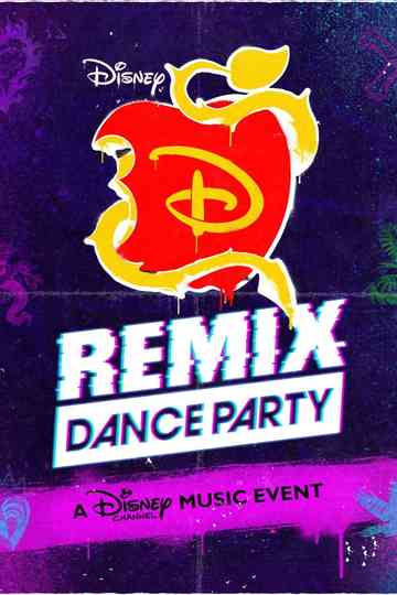 Descendants Remix Dance Party Poster