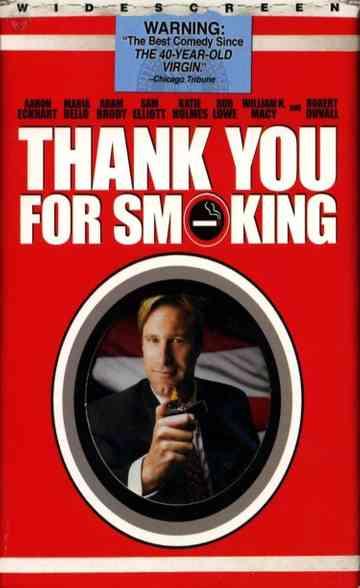 Unfiltered Comedy The Making of Thank You For Smoking Poster