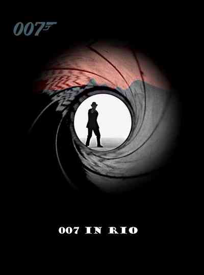 Moonraker 007 in Rio poster