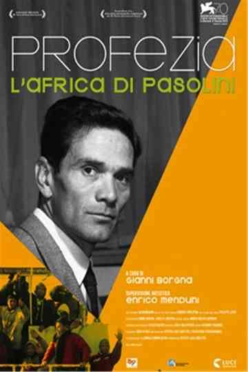 Prophecy  The Africa of Pasolini Poster