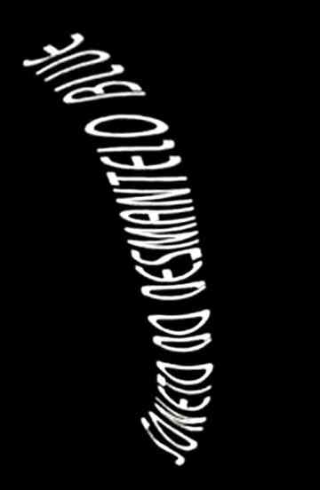 Soneto do Desmantelo Blue Poster