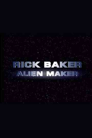 Rick Baker Alien Maker Poster