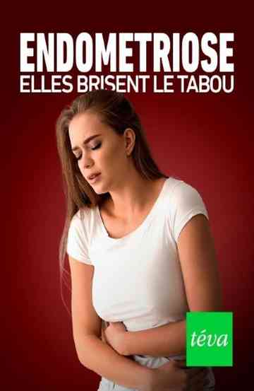 Endométriose  elles brisent le tabou Poster
