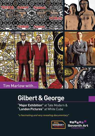Tim Marlow with Gilbert & George Poster