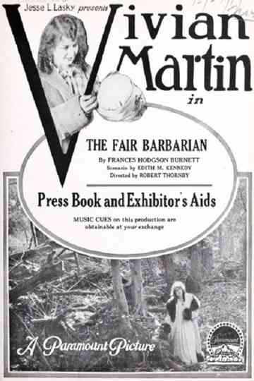 The Fair Barbarian Poster