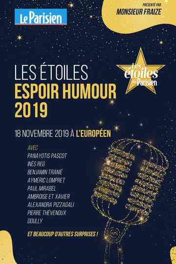 Les Etoiles Espoir Humour Du Parisien 2019 Poster
