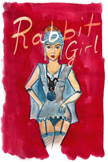 Rabbit Girl Poster