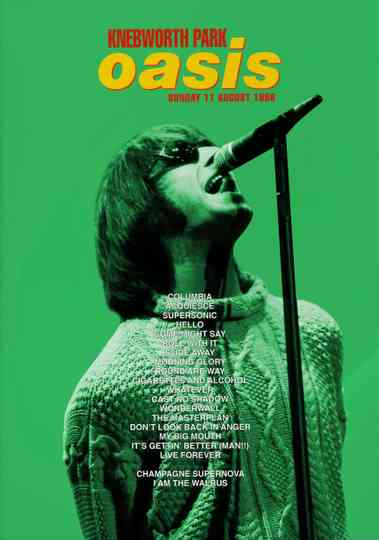 Oasis: Second Night Live at Knebworth Park Poster