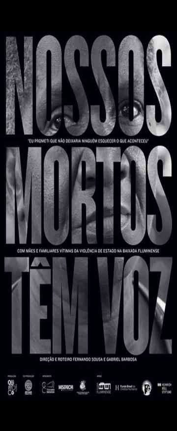 Nossos mortos têm voz Poster
