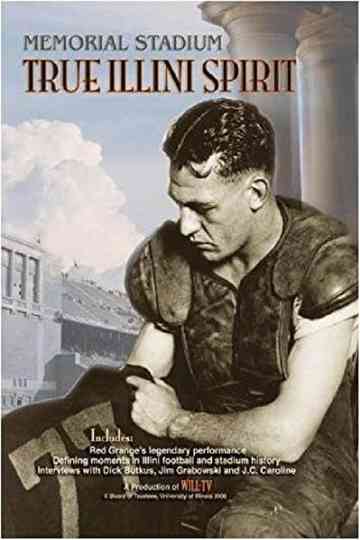 Memorial Stadium: True Illini Spirit Poster