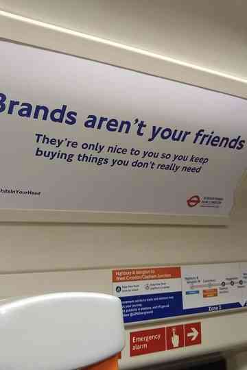 Subvertisers for London Poster