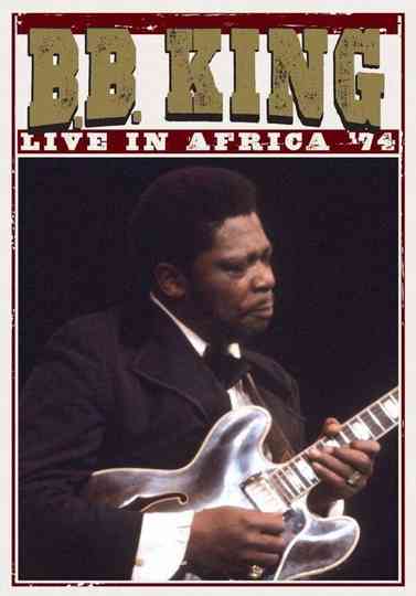 BB King Live In Africa 74 poster