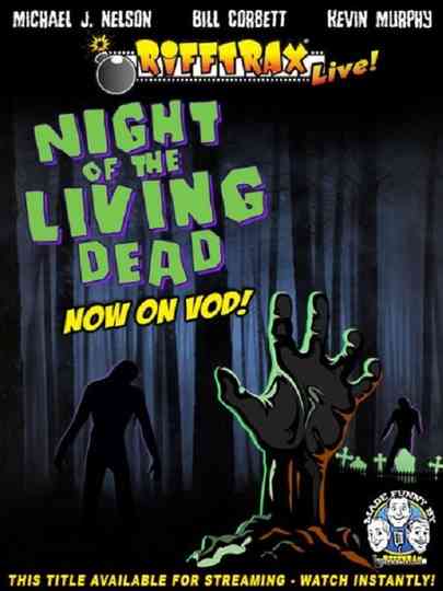 RiffTrax Live: Night of the Living Dead Poster