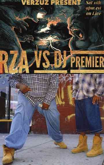VERZUZ DJ Premier vs Rza Poster