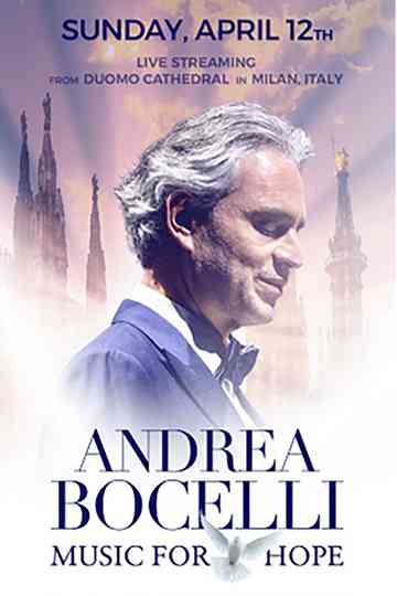 Andrea Bocelli Music For Hope  Live From Duomo di Milano Poster