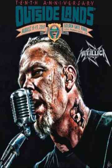 Metallica - Live at Outside Lands (San Francisco, CA - August 12, 2017) Poster