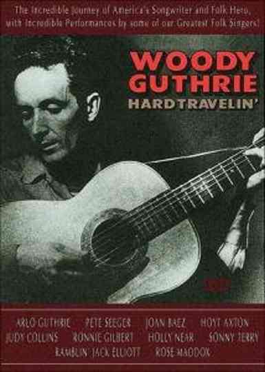 Woody Guthrie Hard Travelin Poster