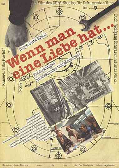 Wenn man eine Liebe hat Poster