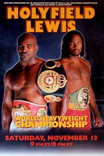 Evander Holyfield vs Lennox Lewis II Poster