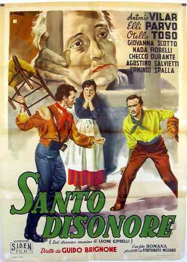 Santo disonore Poster