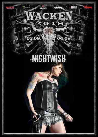 Nightwish Live at Wacken Poster