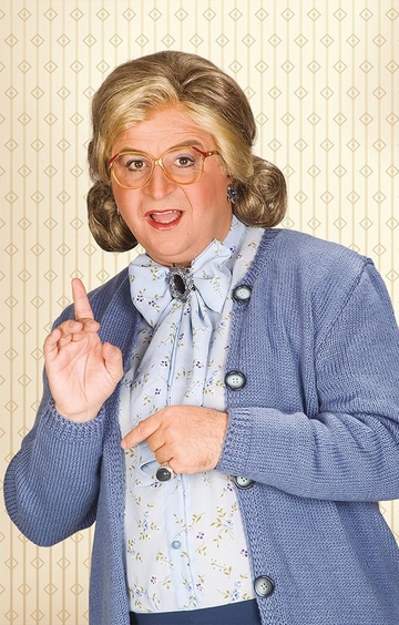 Mrs DOUBTFIRE - Μάρκος Σεφερλής Poster