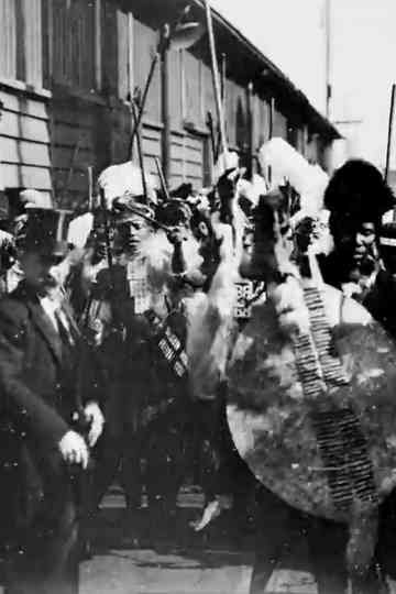 The Landing of Savage South Africa at Southampton Poster