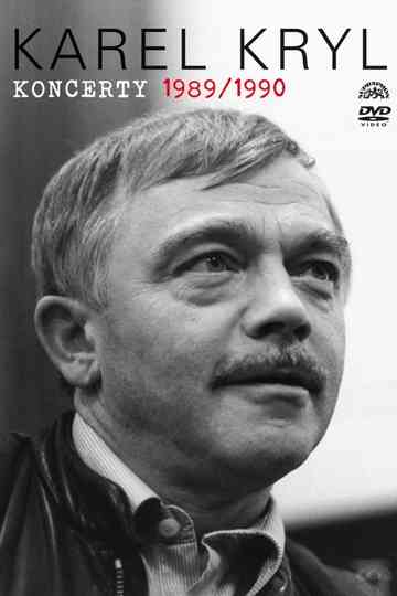 Karel Kryl: Koncerty 1989/1990 Poster