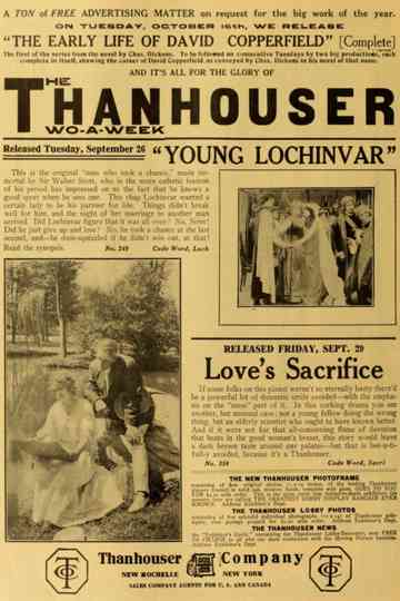 Young Lochinvar Poster