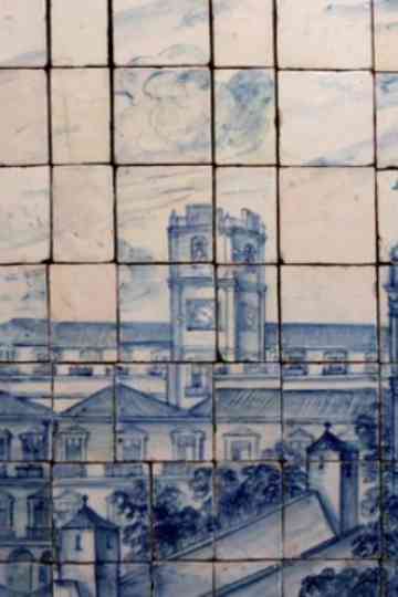 Azulejo or Visual Illusion Poster