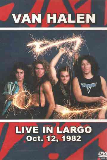 Van Halen  Live In Largo Poster