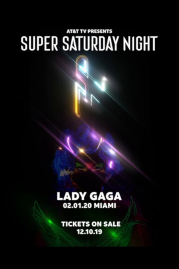 Lady Gaga: Enigma - Live in Miami on Super Saturday Night Poster