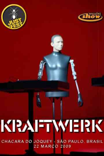 Kraftwerk  Live at Chacara do Jockey Sao Paolo Poster