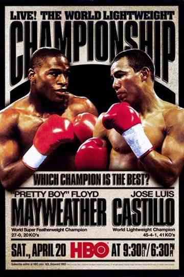 Floyd Mayweather Jr. vs. Jose Luis Castillo I Poster