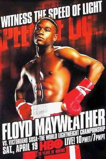 Floyd Mayweather Jr vs Victoriano Sosa Poster